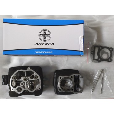 Parça: Cg  Si̇li̇ndi̇r Set+Si̇li̇ndi̇r Üst Kapaği Tk. (Si̇yah 150Cc)