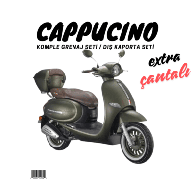 Parça: Cappucino Yeşil 50cc ve 125cc Grenaj Seti 21 Parca + Çantalı