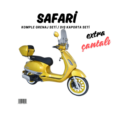 Parça: Safari Kahverengi Grenaj Seti 22 Parça + Çantalı